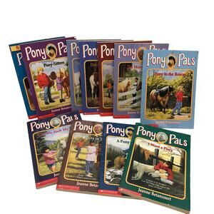 PONY PALS Series Vintage 90s Chapter Books Lot x 11 volumes